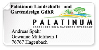 Andreas Spahr Gewanne Mittelrhein 1 76767 Hagenbach Palatinum Landschafts- und Gartendesign GdbR